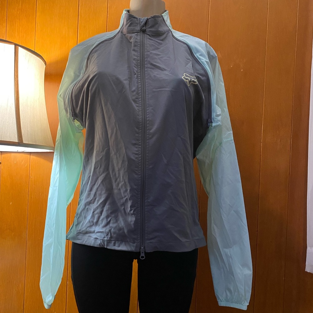 Fox racing sports windbreaker jacket